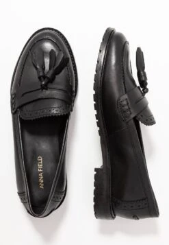 Anna Field Leather - Slip-Ons - Black -Anna Field Shop c93cd263216a4b8a9f25d91efe80d536