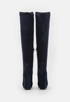 Anna Field Leather - Over-The-Knee Boots - Dark Blue -Anna Field Shop c9ce0f5717b34cce93bf07b12c4f320b