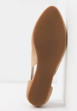 Leather- Ballet Pumps - Beige -Anna Field Shop ca4100c0987046cb828b6ff8b6defdf9