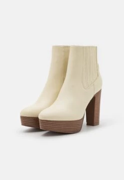 Anna Field Platform Ankle Boots - Off White -Anna Field Shop d1bff4a38a49439f8faadd0083d6e5b0