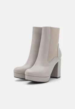 Platform Ankle Boots - Grey -Anna Field Shop d4f8b42eaac44e12a3d8df6a74ae442d