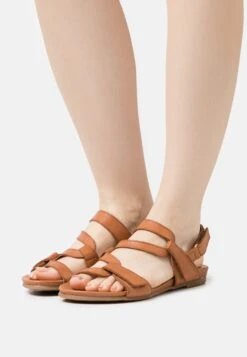 Anna Field Leather- Sandals - Cognac