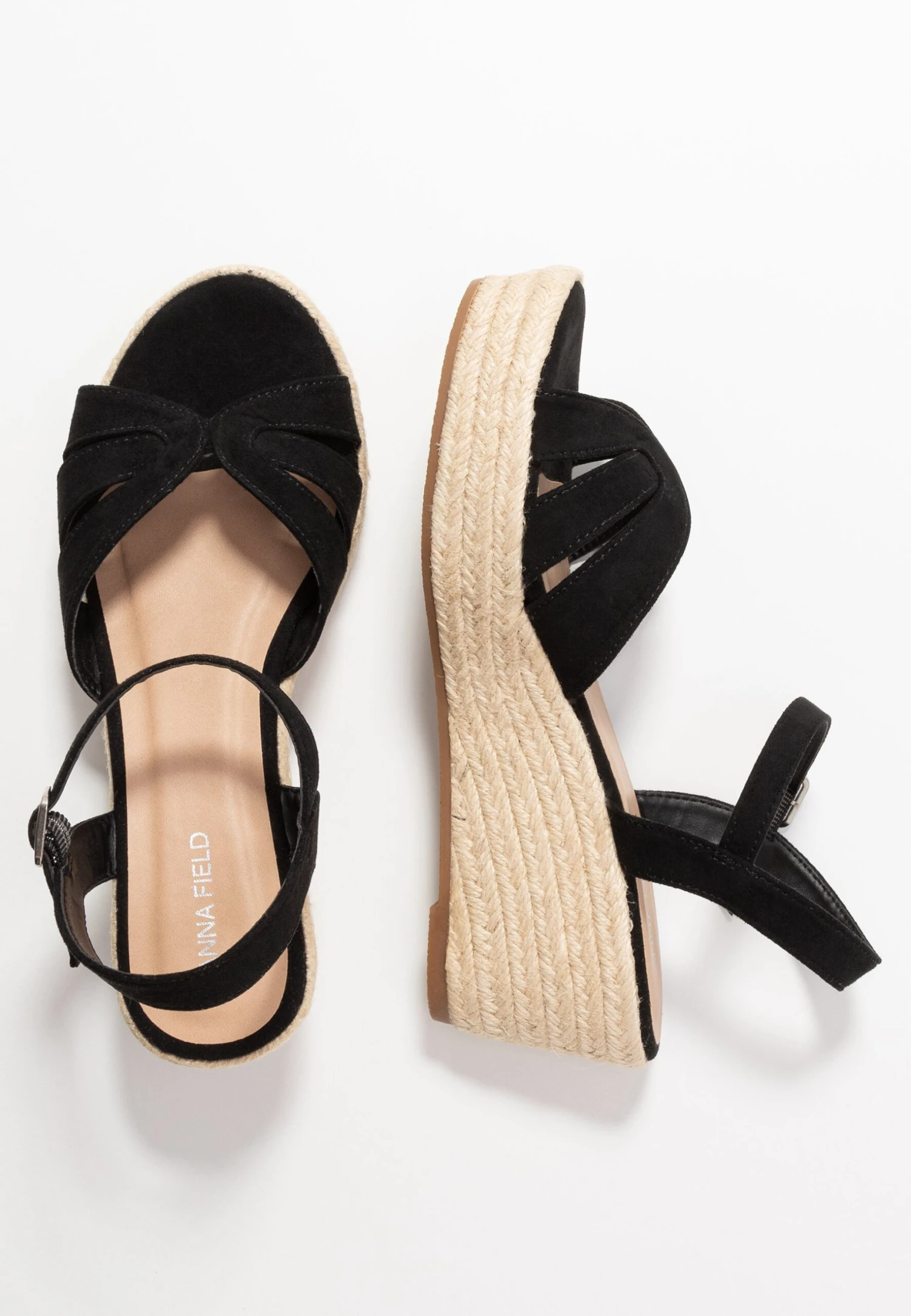 Anna Field Platform Sandals - Black 4 Anna Field Platform Sandals - Black - Image 4