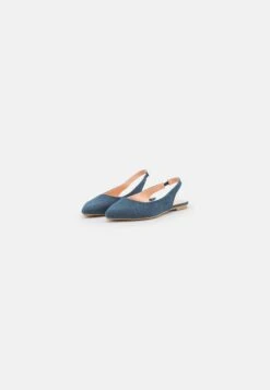 Anna Field Slingback Ballet Pumps - Blue -Anna Field Shop deb758aeeafa42cb9774ca946480ff0a