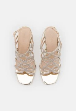 Anna Field Leather - High Heeled Sandals - Gold -Anna Field Shop e2e0fb85ec4a42d49185f45641718138