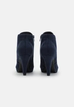 Anna Field High Heeled Ankle Boots - Dark Blue -Anna Field Shop e417d78747ba4756b0de336622f9ea33