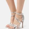 Anna Field High Heeled Sandals - Silver