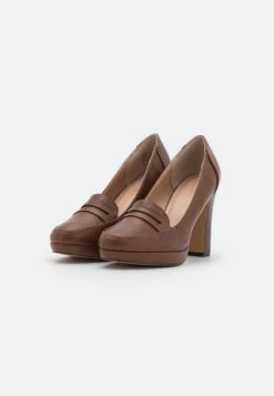 Anna Field Platform Heels - Cognac -Anna Field Shop ed617a37d3574dc7b3530f129eb25c62