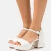 Anna Field Platform Sandals - White