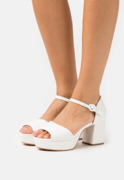 Anna Field Platform Sandals - White
