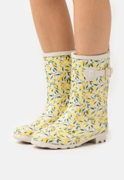 Anna Field Wellies - Yellow/Beige