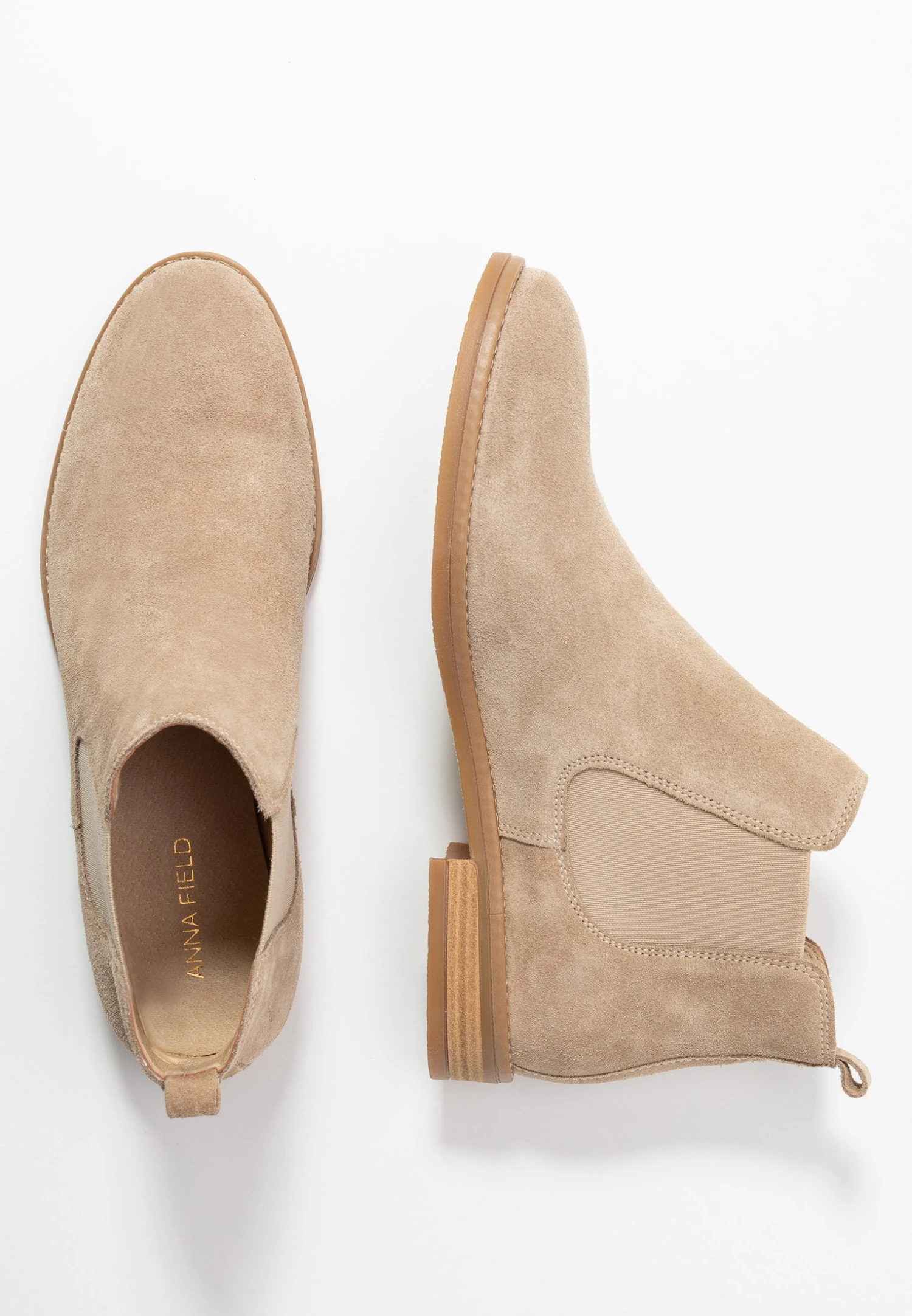 Anna Field Leather- Ankle Boots - Beige 7 Anna Field Leather- Ankle Boots - Beige - Image 7