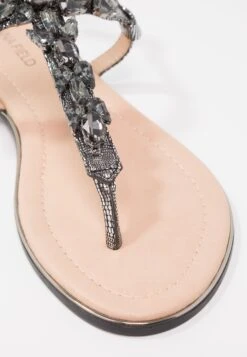 Anna Field T-Bar Sandals - Dark Gray -Anna Field Shop f8501a14657345a9ab21fa4d3746bc48