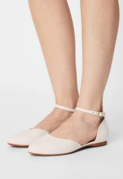 Leather - Ankle Strap Ballet Pumps