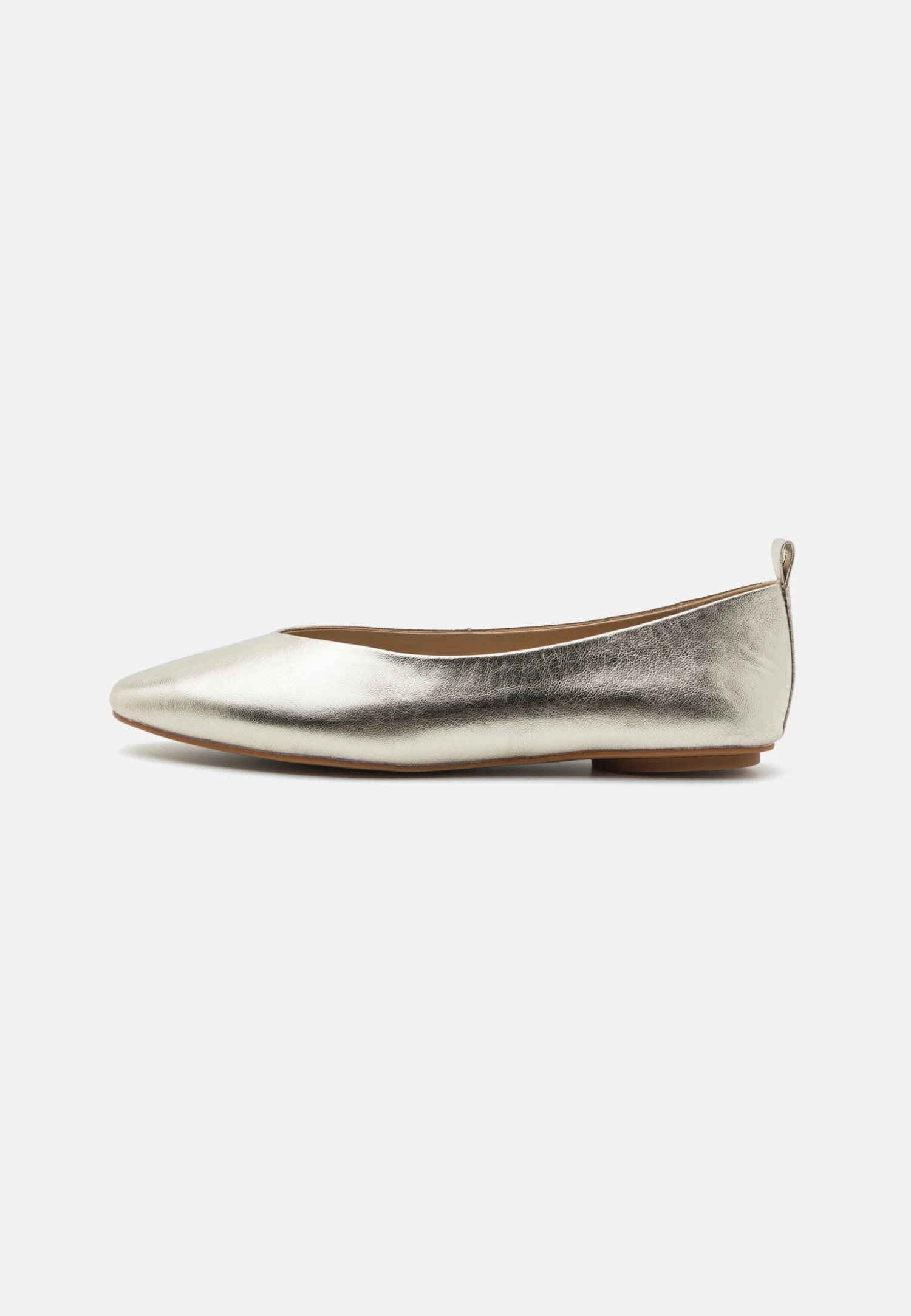 Anna Field Leather - Ballet Pumps - Gold 2 Anna Field Leather - Ballet Pumps - Gold - Image 2
