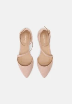 Ankle Strap Ballet Pumps - Light Pink -Anna Field Shop fd7d1800014d4775937ff39253931f01
